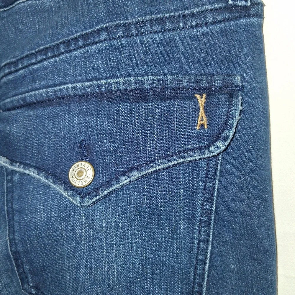Vintage America Vintage Boot-Y Boot Cut Womens Jeans Size‎ 14/32 Med Wash